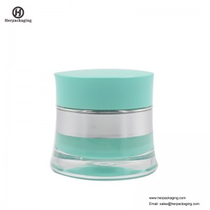 HXL218 luxe ronde lege acryl cosmetische pot