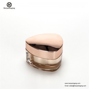 HXL219 luxe ronde lege acryl cosmetische pot