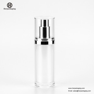HXL412 Lege acryl airless crème en lotionfles cosmetische verpakking verpakking voor huidverzorging